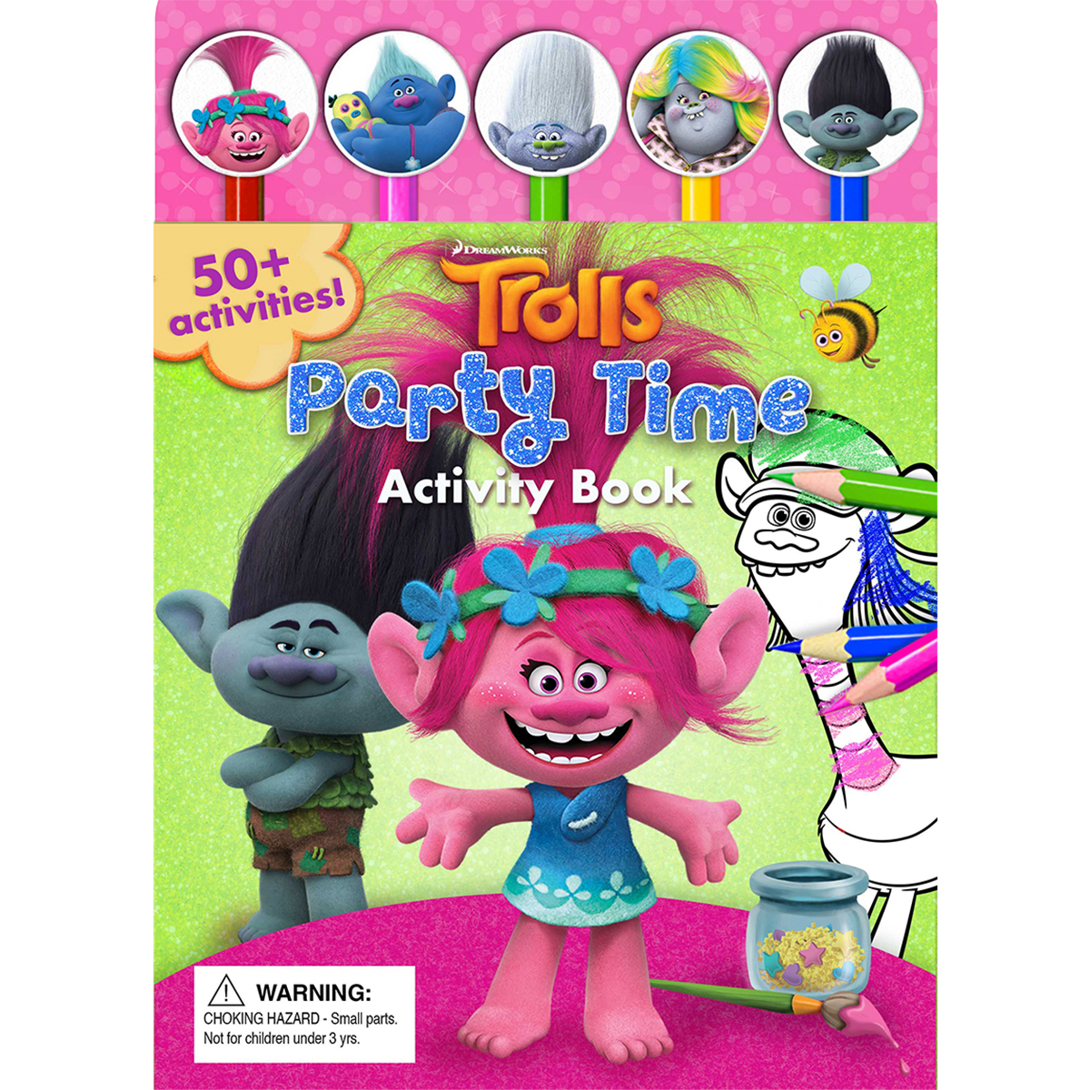 DreamWorks Trolls Party Time Activity Book