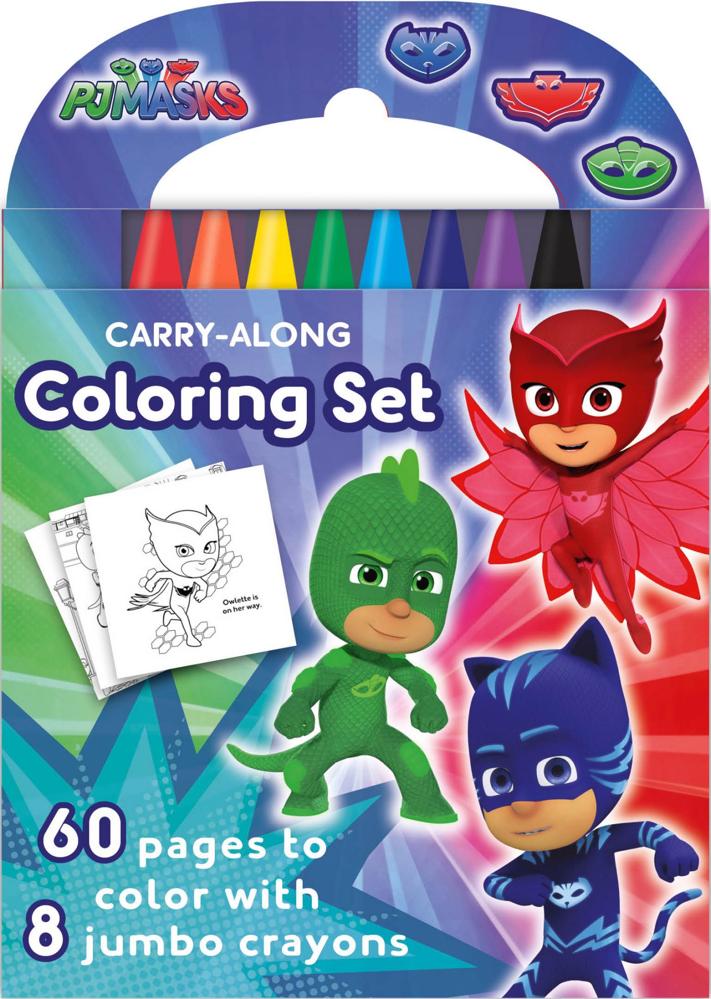 PJ Masks: Carry-Along Coloring Set