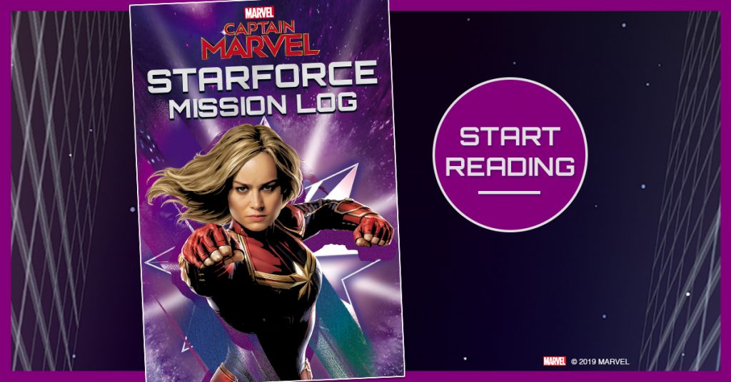 Marvel Captain Marvel Starforce Mission Log