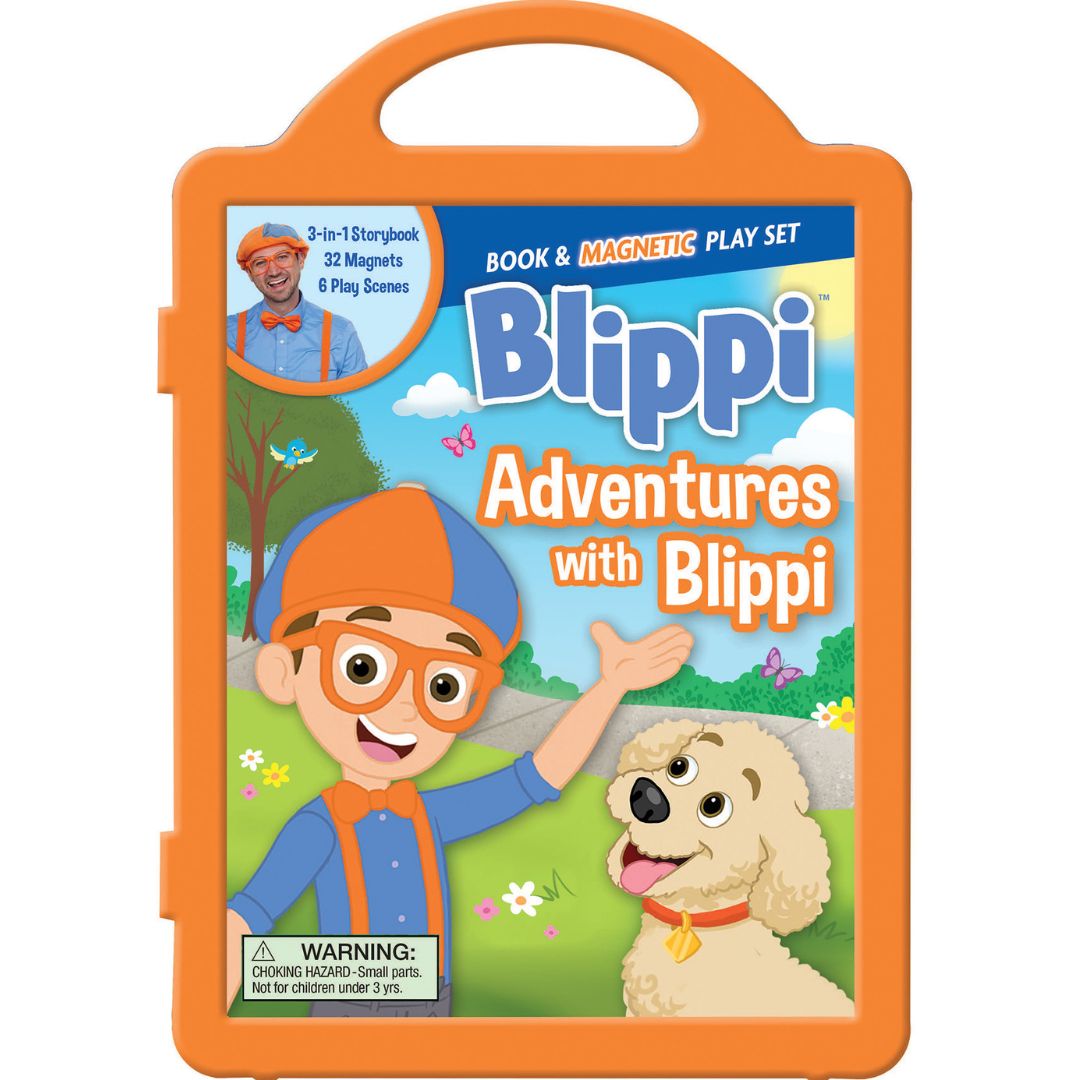 Blippi: Adventures with Blippi Magnetic Play Set
