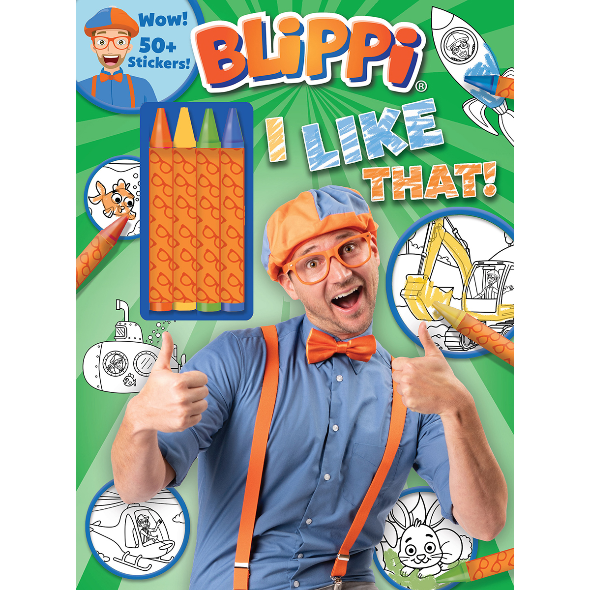 Download Blippi - Activity Pages - Studio Fun International