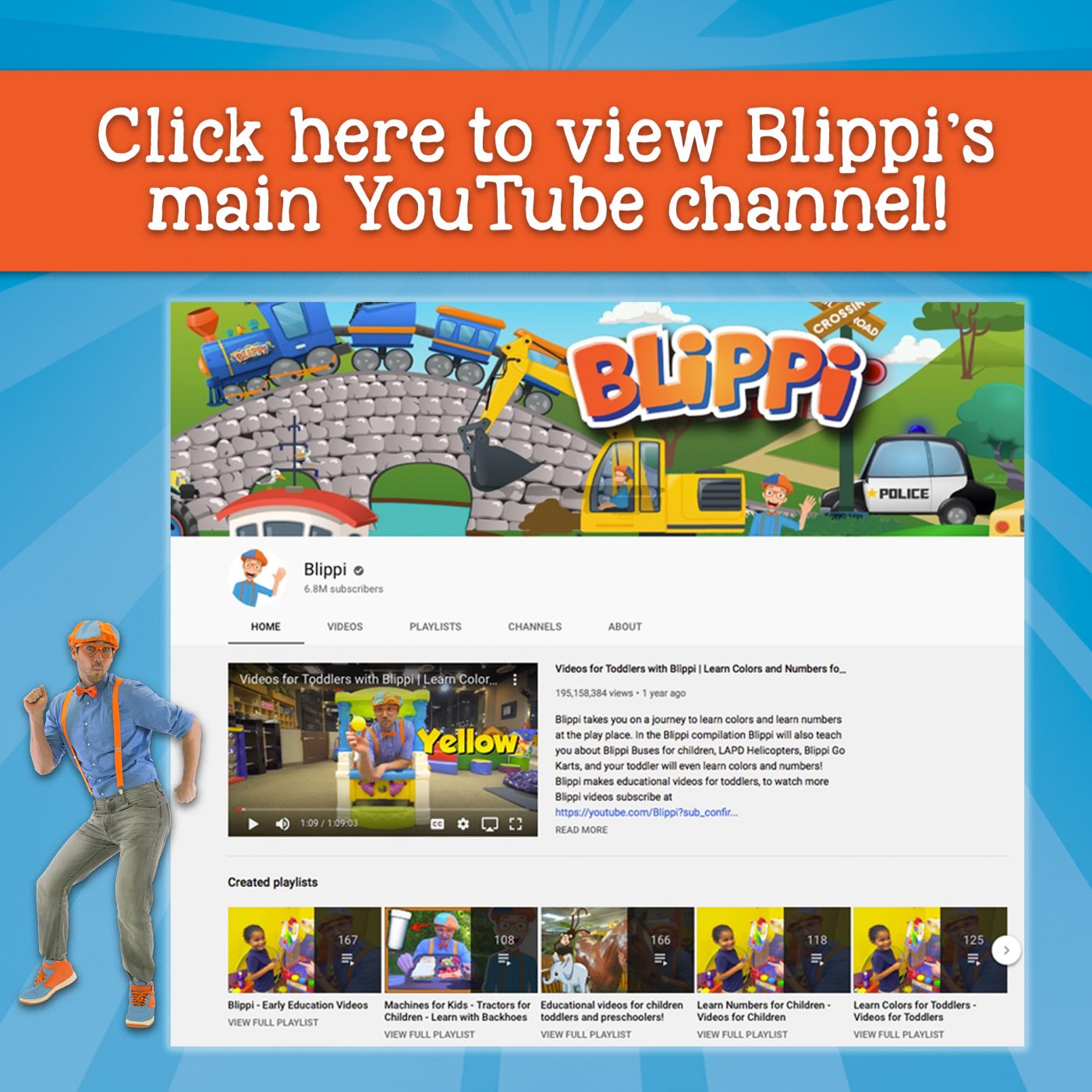 Blippi Studio Fun International