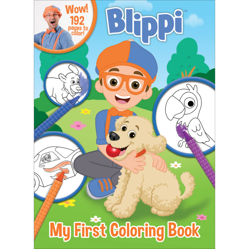 Blippi: My First Coloring Book