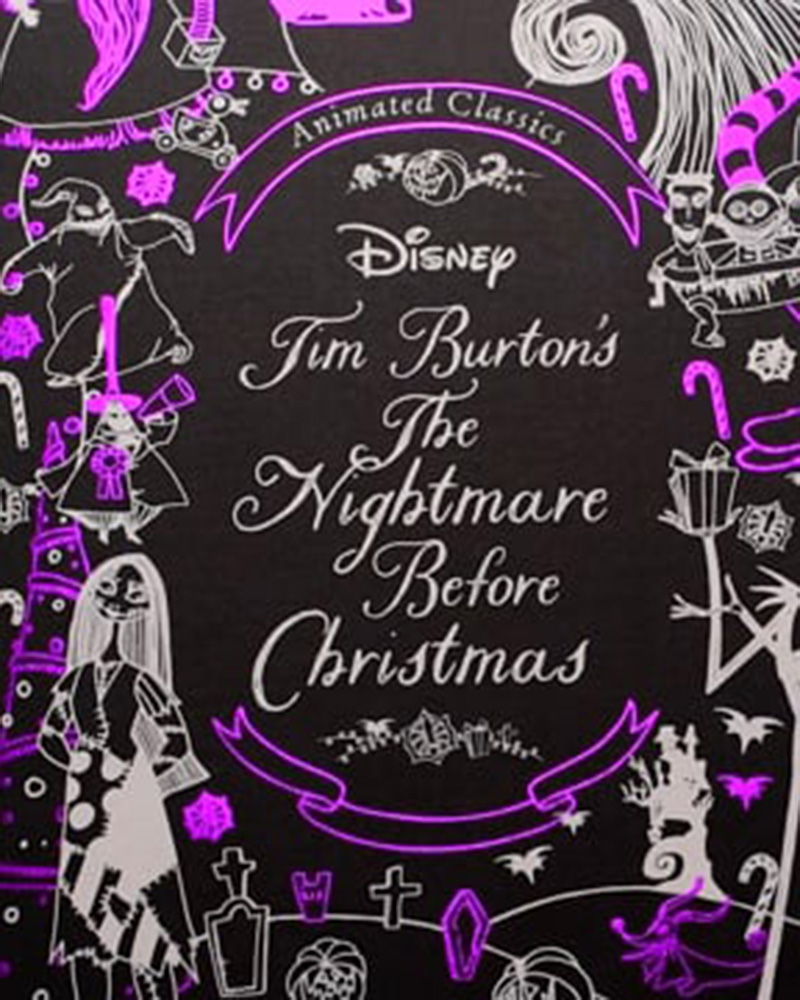 Disney Tim Burton's The Nightmare Before Christmas: With Big Crayons! [Book]