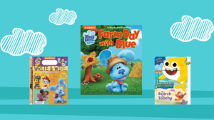 3 Nickelodeon Books for Learning and Fun