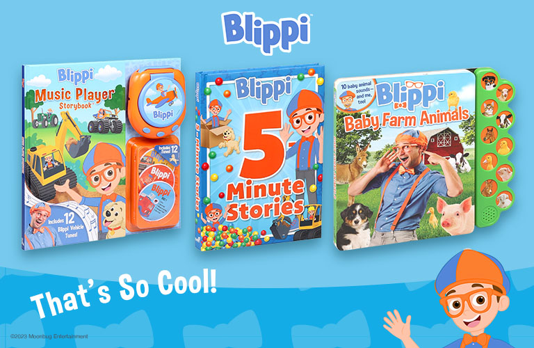 Blippi Website Banner